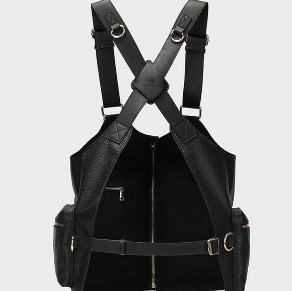 High Quality Custom Supreme Chest Rig/ Vest. Brand New 100% Genuine Leather - Picture 6 of 9